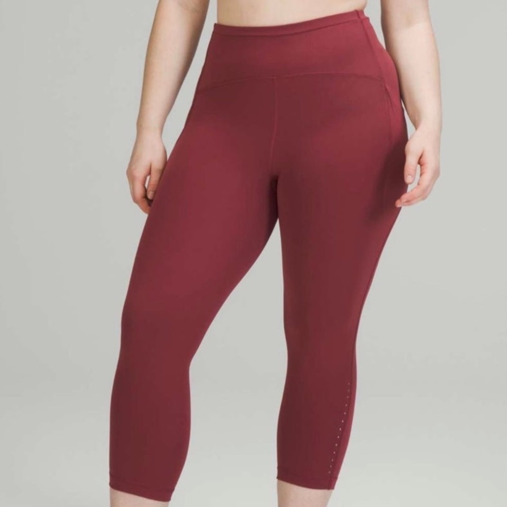Lululemon Swift Speed High-Rise Crop 21" Size 14